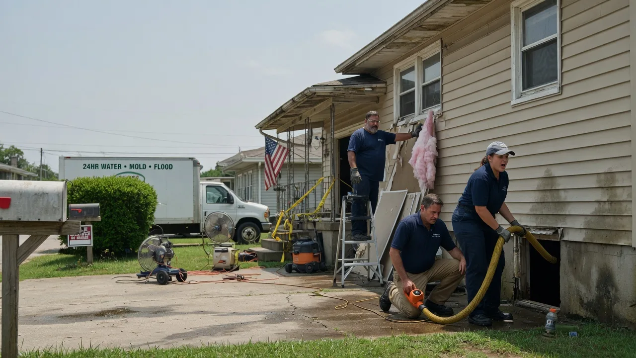 Water Damage Repair in Pottsboro, TX near me